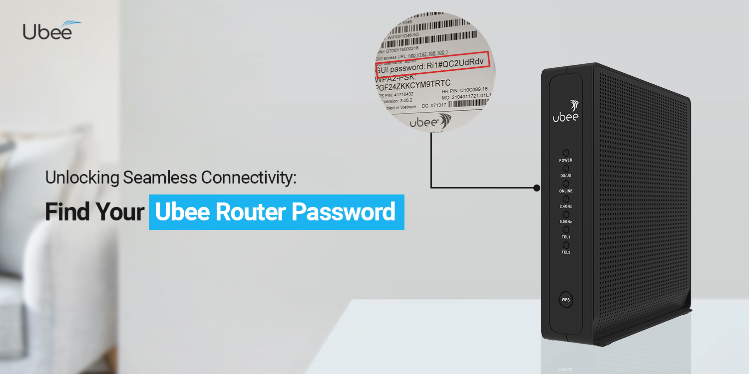 Ubee Router Password