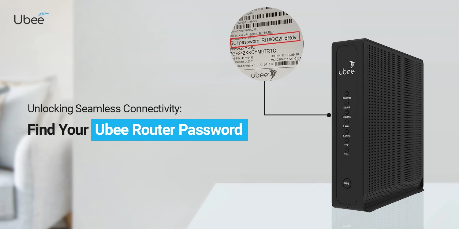 Ubee Router Password