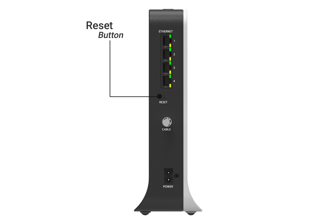 How to reset Ubee router